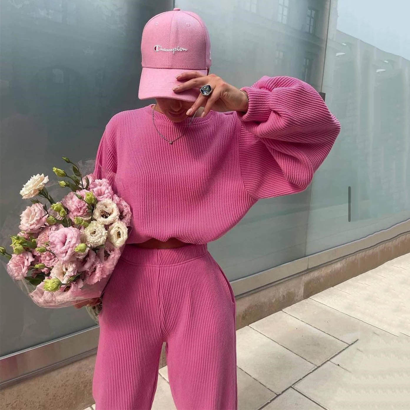 Fall Fits | Sweatshirt Pants Outfit 2-piece