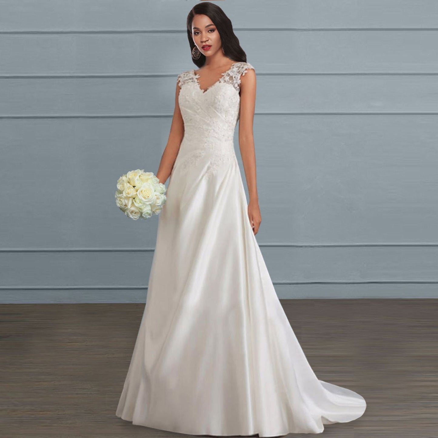 Wedding Dresses 2023 | Bridal Backless Lace Dress