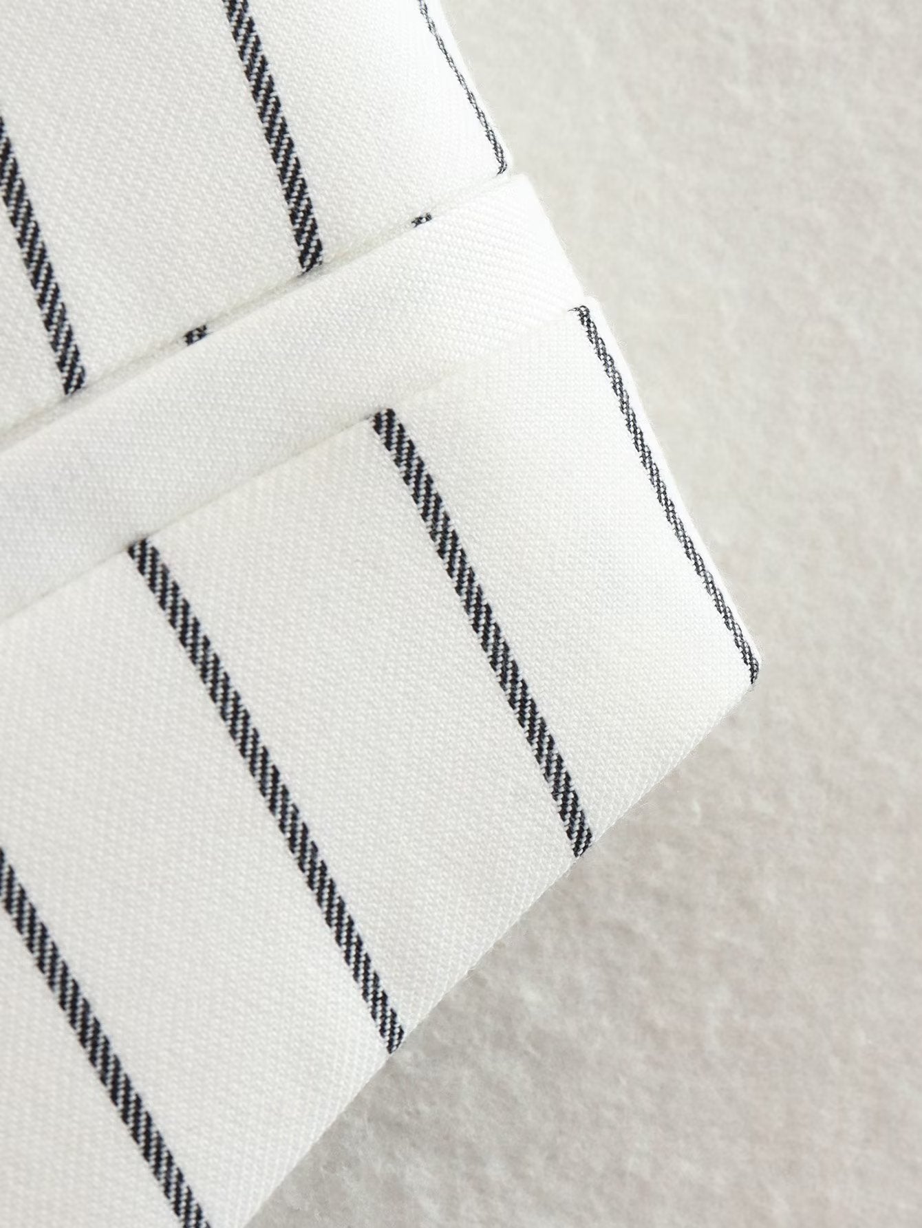 Capsule Wardrobe 2023 | Chic Contemporary Striped White Vest