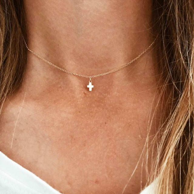 Minimalist Cross Pendant
