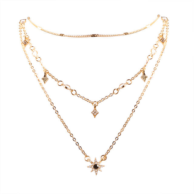 Festival Outfits | Boho Layered Necklace