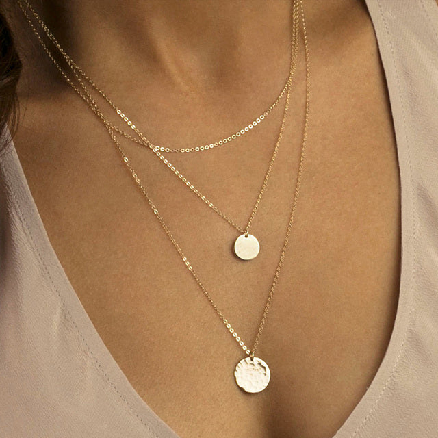 ZZ Minimalist Layered Necklace