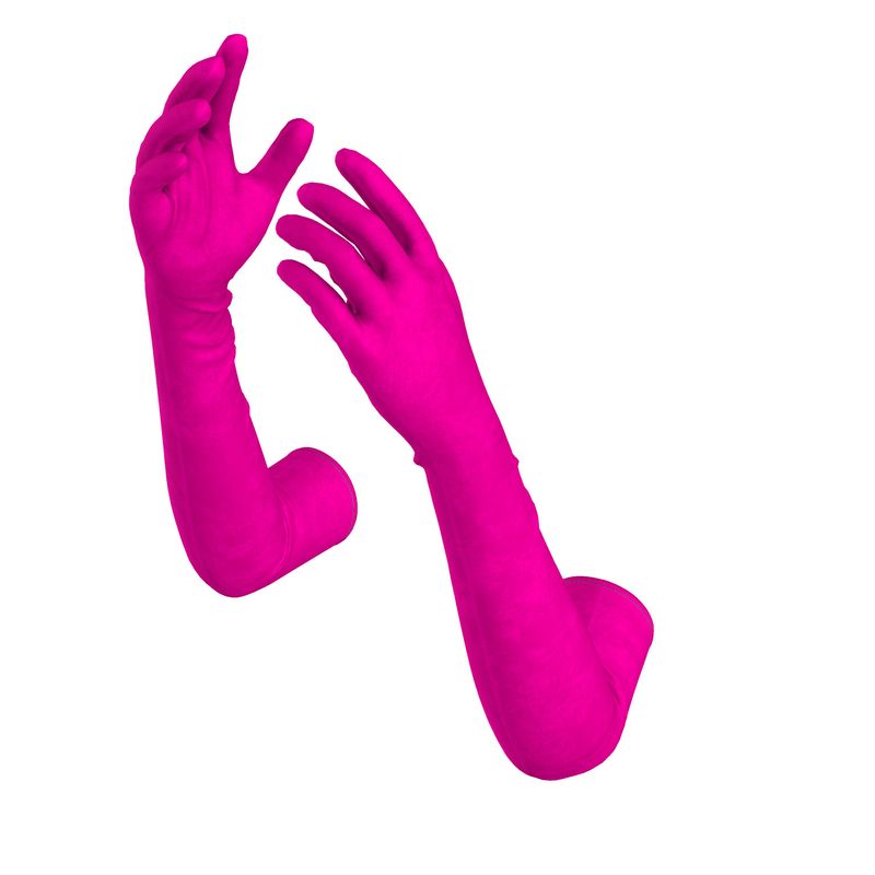 TGC FASHION Opera Gloves | Hot Pink Aesthetic Long Opera Gloves