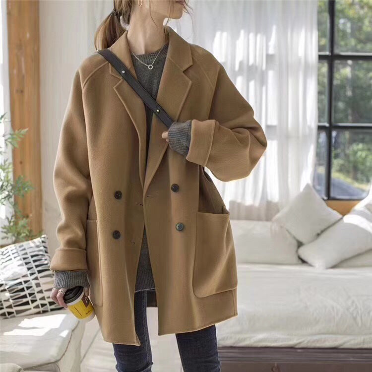 Trench Coat Outfit  Chic Cashmere Oversized Coat Blazer – TGC FASHION