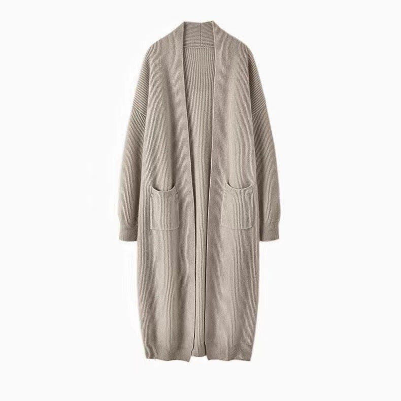 Chic Winter Outfits | Comfortable Viscose Maxi Long Cardigan Sweater