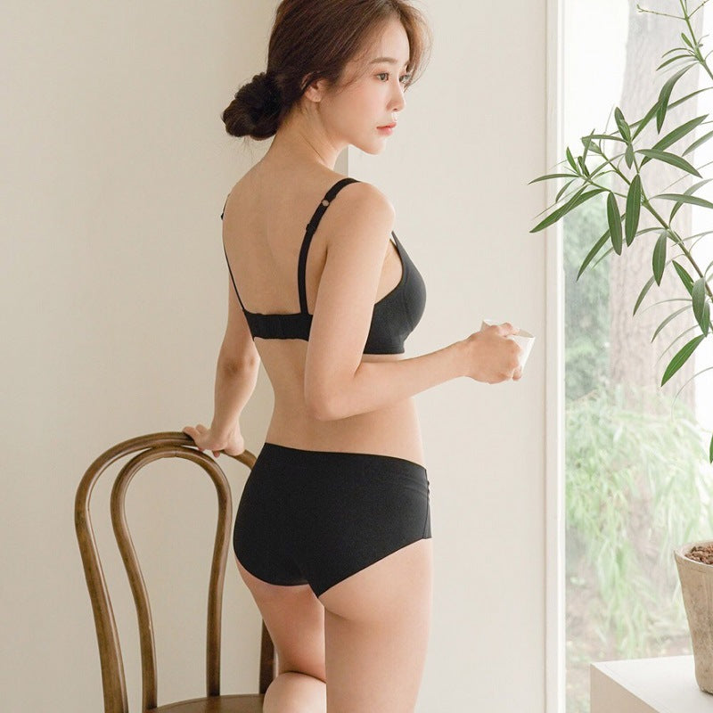 Female Square Pants] tight square panties,Slim Span Underwear Woman Drawers  Hip-up - Now In Seoul