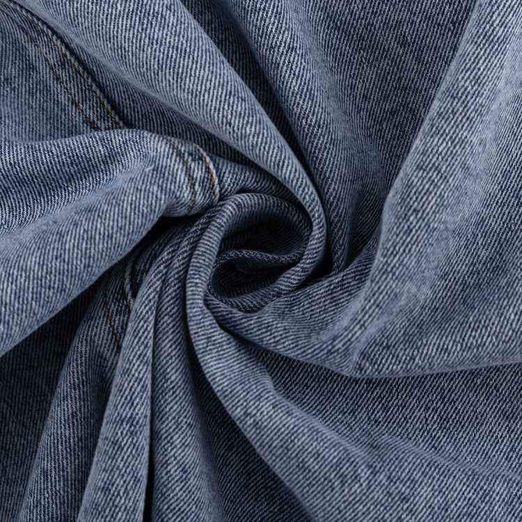 2023 Fashion Trends | High Waist Maxi Denim-on Denim Skirt