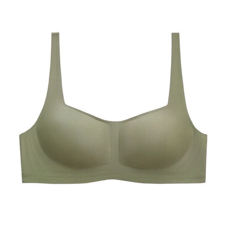 Seamless Underwear | Korean Aesthetic Push up Wireless Bra