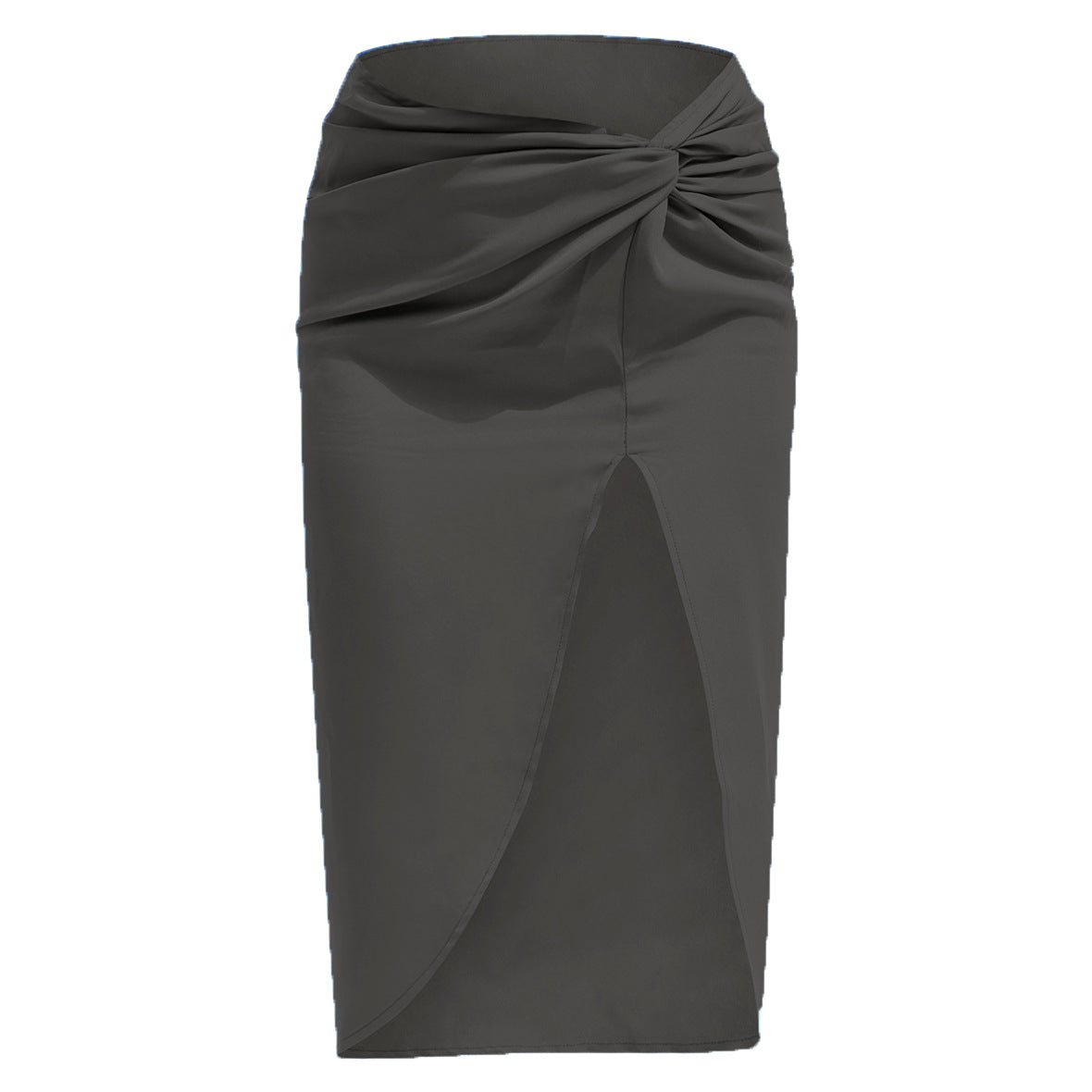 Summer Outfits 2022 | French Twist Asymetrical Satin Skirt