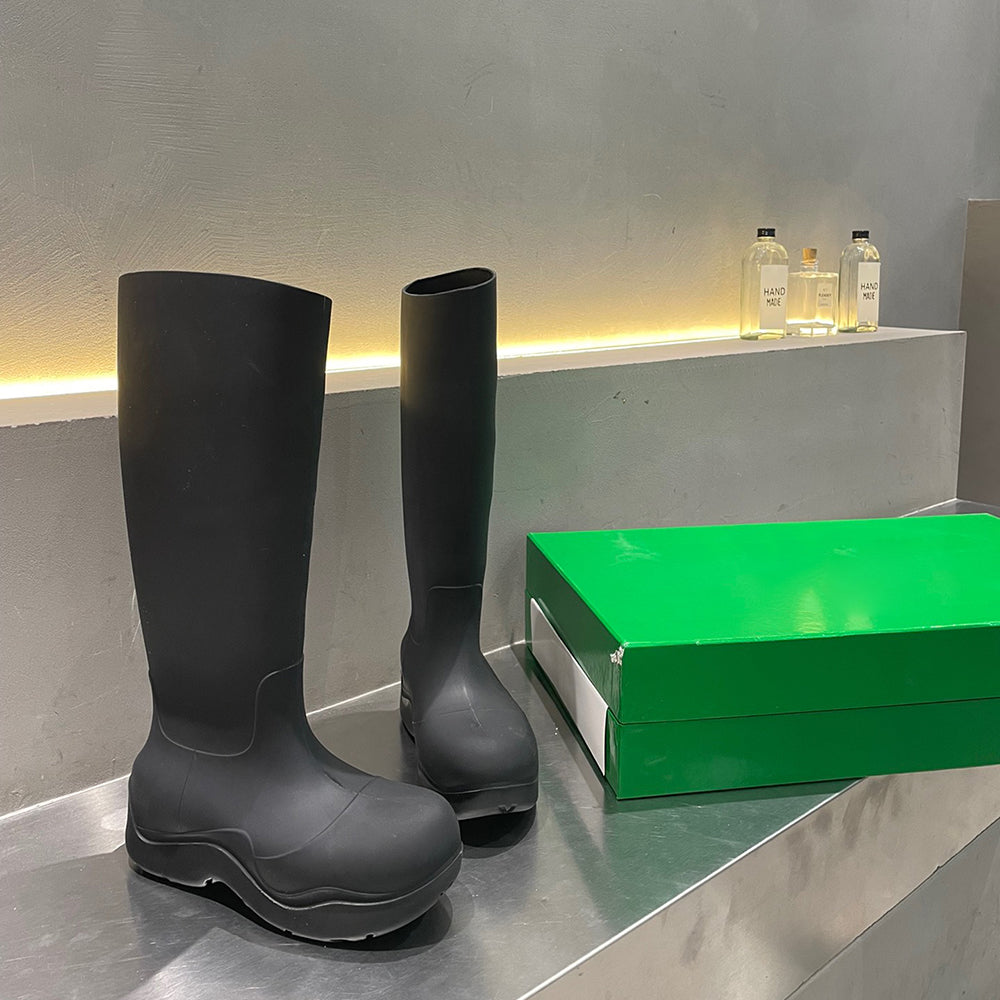 Rain Boots Outfits | Rain Aesthetic Long Boots