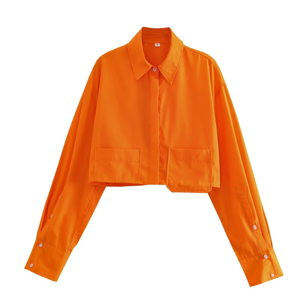 Summer Outfits 2023 | Long Sleeve Chic Crop Top Shirt