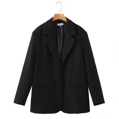 TGC Fashion Blazer Outfits, Korean Boyfriend Black Blazer