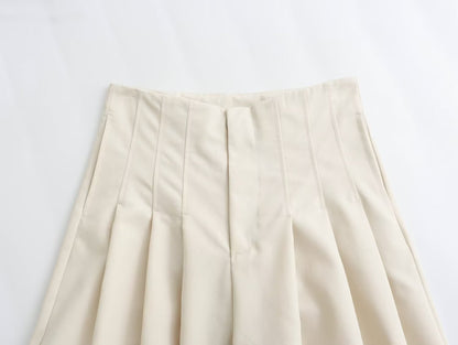 Spring Outfits 2024 | Korean Aesthetic Cotton High Waist Wide Leg Pants,