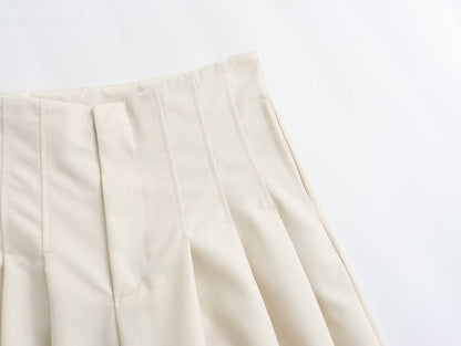 Spring Outfits 2024 | Korean Aesthetic Cotton High Waist Wide Leg Pants,
