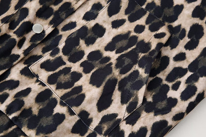 TGC FASHION 2024 Fashion Fall Outfits, Button Leopard Coat