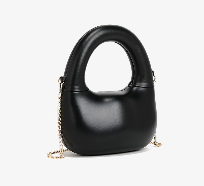 Winter 2025 Circle Bag - Elegant Chain Shell Handbag