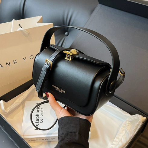 [TGC High Grade Small Square Box Bag | Light Luxury Faux Leather Shoulder & Messenger Bag for Women]