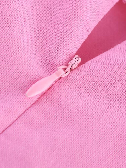 Summer Simplicity” V-Neck Vest & High Waist Midi Skirt Set | Sleeveless Office Chic 2-Piece