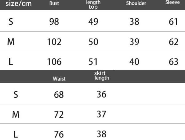 TGC “Fall Edit” Black Office Skirt Set | Minimalist Long Sleeve Collared Top & High-Rise Skirt