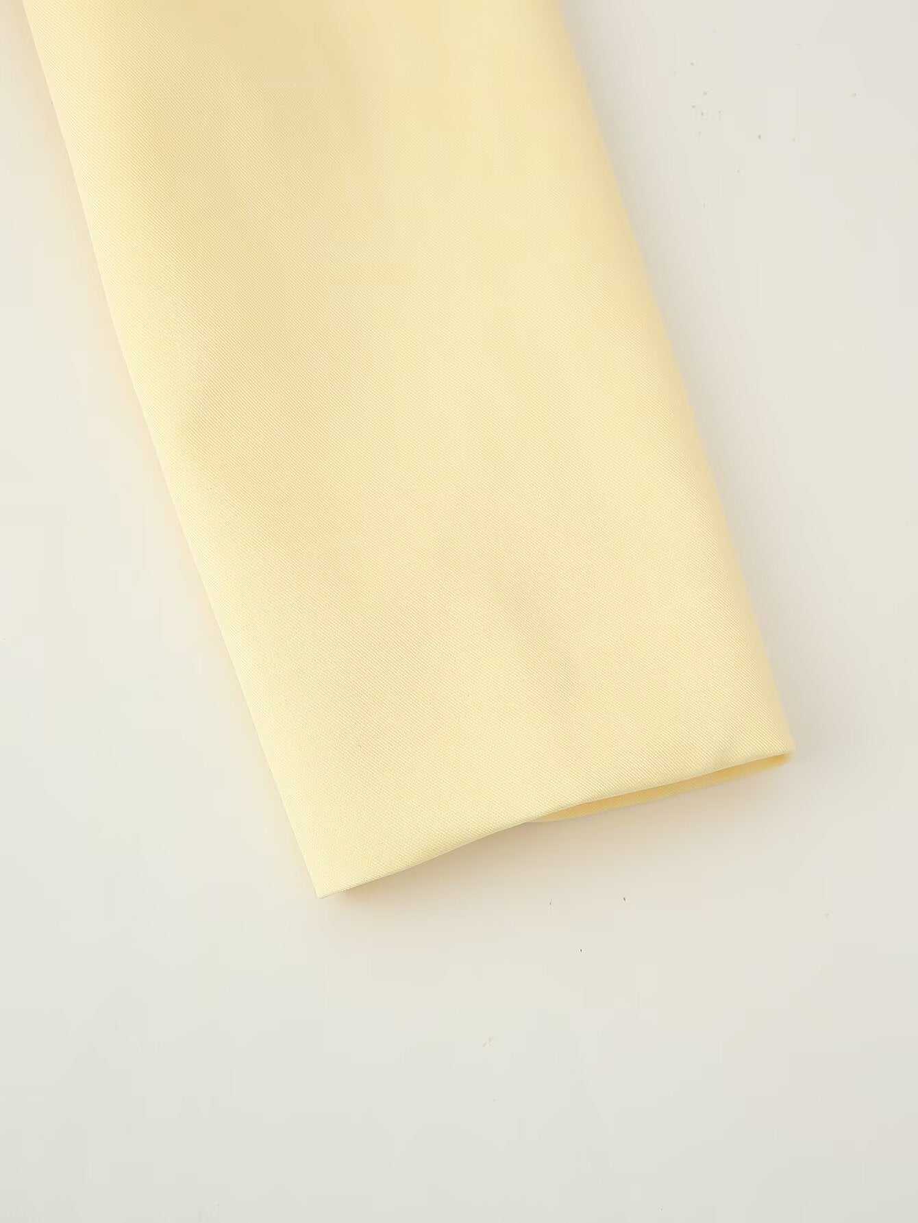 TGC “Grace in Bloom” Wide Shoulder Belted Blazer | Pastel Yellow & Baby Blue