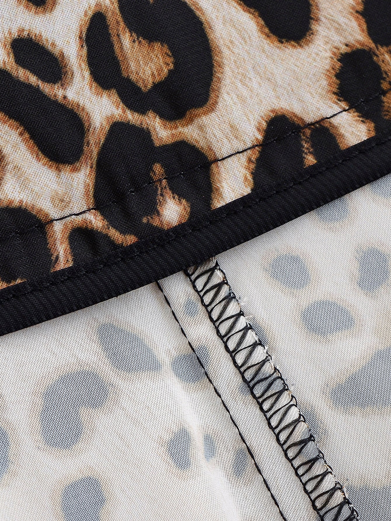 Luxe Belted Satin Trousers” | Casual Wide Leg Animal Print Pants with Pockets