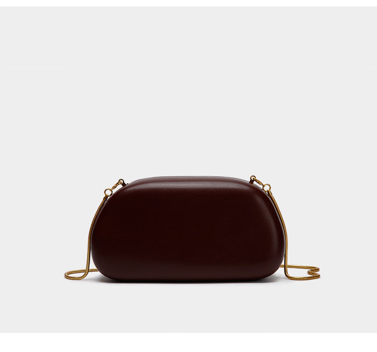 [TGC “C Luxe” Metal Box Clutch | Elegant Evening & Cocktail Crossbody Bag]