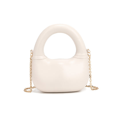 Winter 2025 Circle Bag - Elegant Chain Shell Handbag