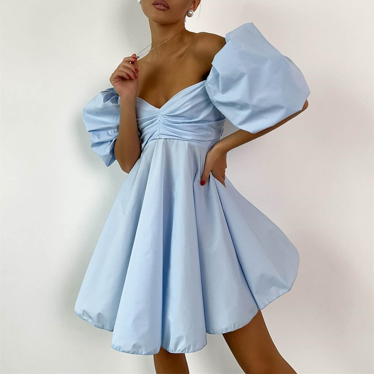 princess summer dresses Princess Dress Female Summer Casual Classy Party Dress New