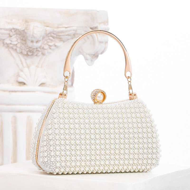 [The Ruth Pearl Bag] | Trendy Elegant Socialite Crossbody & Dinner Handbag – Evening Party Clutch by TGC