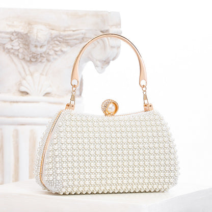 [The Ruth Pearl Bag] | Trendy Elegant Socialite Crossbody & Dinner Handbag – Evening Party Clutch by TGC