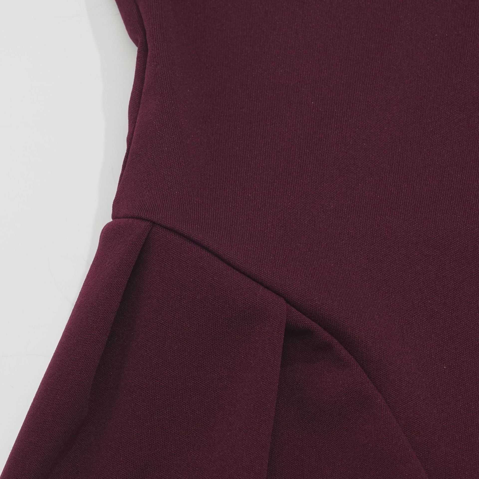 Burgundy Spring 2025 | French Square Collar Retro Slim Fit Sling Dress M / Wine Red Burgundy Spring 2025 | French Square Collar Retro Slim Fit Sling Dress M / Wine Red
