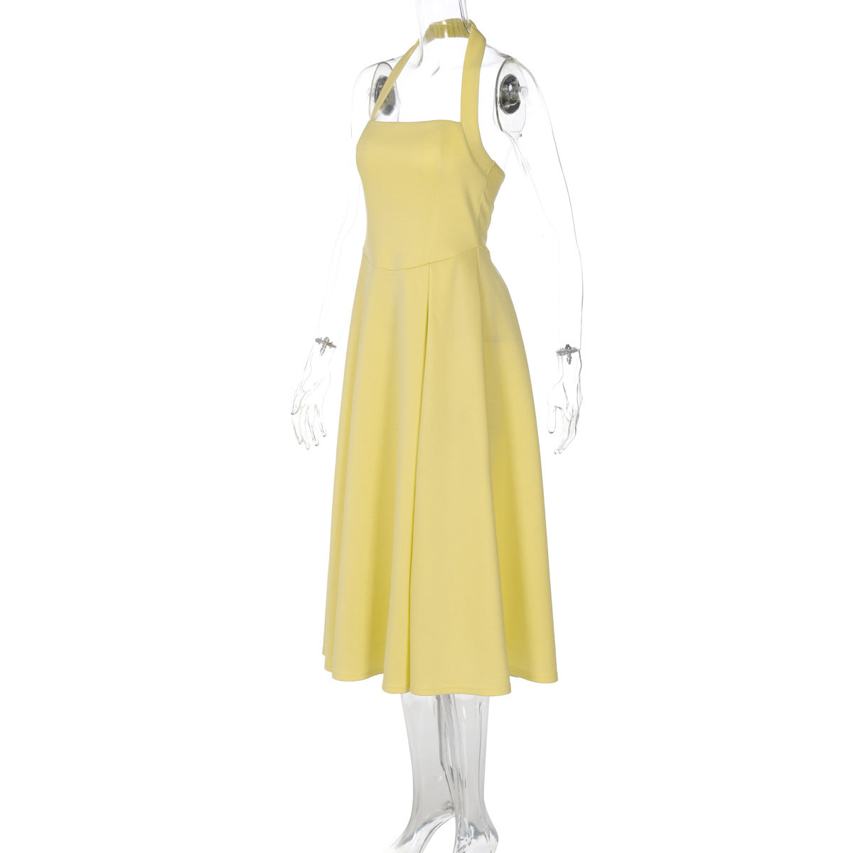 [Summer Muse Maxi] | Best Seller Women’s High Waist Halter Tube Top Dress – Elegant Slim Fit Maxi by TGC