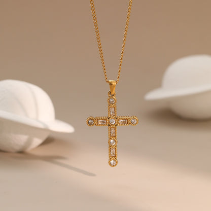TGC Crosses | The Light Within Sparkling Cross Necklace