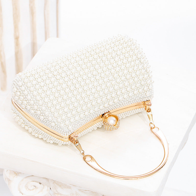 [The Ruth Pearl Bag] | Trendy Elegant Socialite Crossbody & Dinner Handbag – Evening Party Clutch by TGC