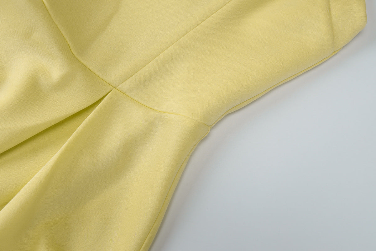 [Summer Muse Maxi] | Best Seller Women’s High Waist Halter Tube Top Dress – Elegant Slim Fit Maxi by TGC