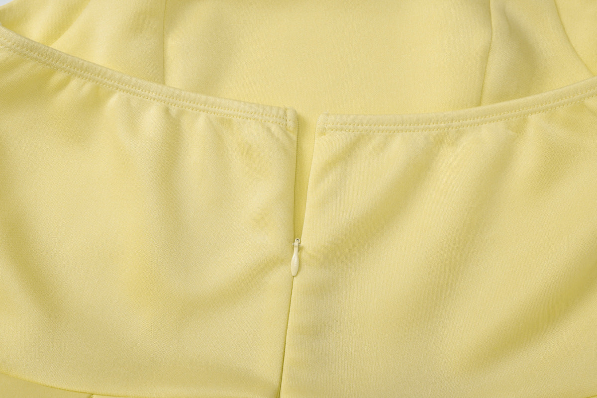 [Summer Muse Maxi] | Best Seller Women’s High Waist Halter Tube Top Dress – Elegant Slim Fit Maxi by TGC