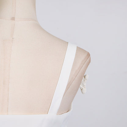 [Fleur Élevée Set] | Sexy 3D Floral Strap Crop Top & High Waist Midi Skirt – Elegant Summer Two-Piece by TGC