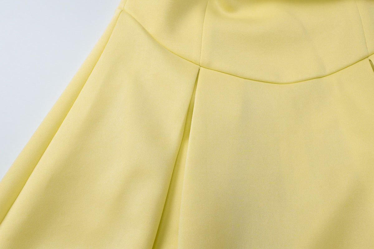 [Summer Muse Maxi] | Best Seller Women’s High Waist Halter Tube Top Dress – Elegant Slim Fit Maxi by TGC