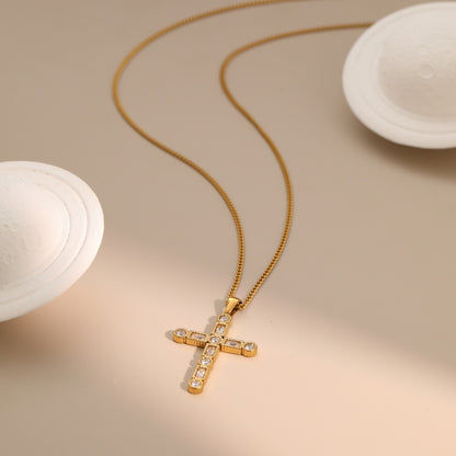 TGC Crosses | The Light Within Sparkling Cross Necklace