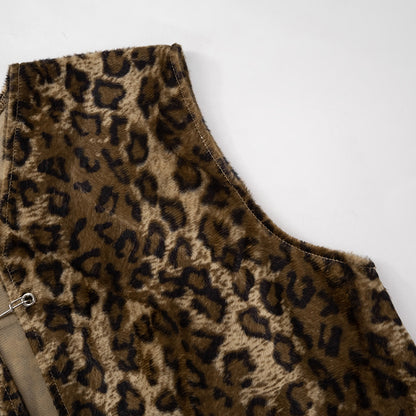 TGC FASHION 2024 Fashion Trends | Brown Leopard Cotton Vest