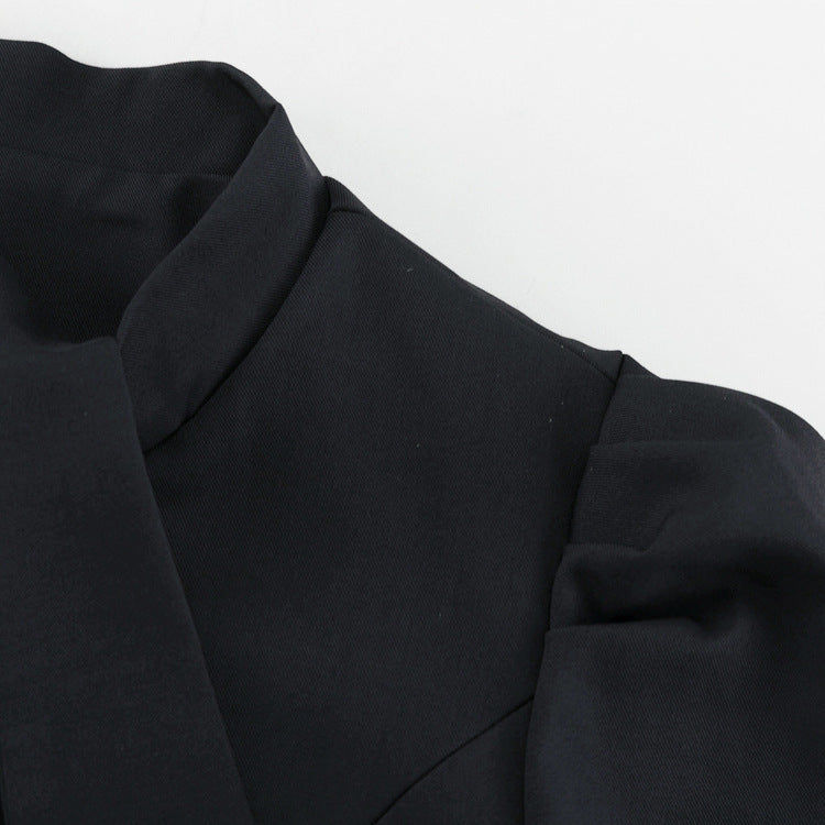 TGC “Noir Grace” Bow-Tie Set | Elegant Two-Piece Skirt & Blouse Ensemble