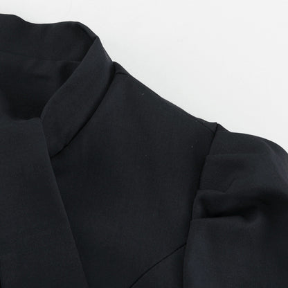 TGC “Noir Grace” Bow-Tie Set | Elegant Two-Piece Skirt & Blouse Ensemble