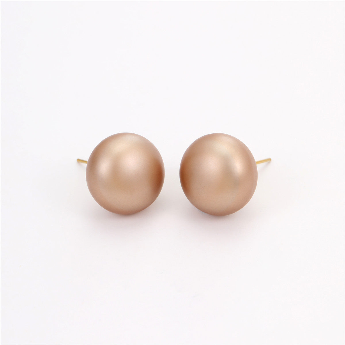 [TGC Retro French Pearl Earrings | Elegant Glossy High-Grade Statement Earrings for Women]