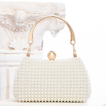 [The Ruth Pearl Bag] | Trendy Elegant Socialite Crossbody & Dinner Handbag – Evening Party Clutch by TGC