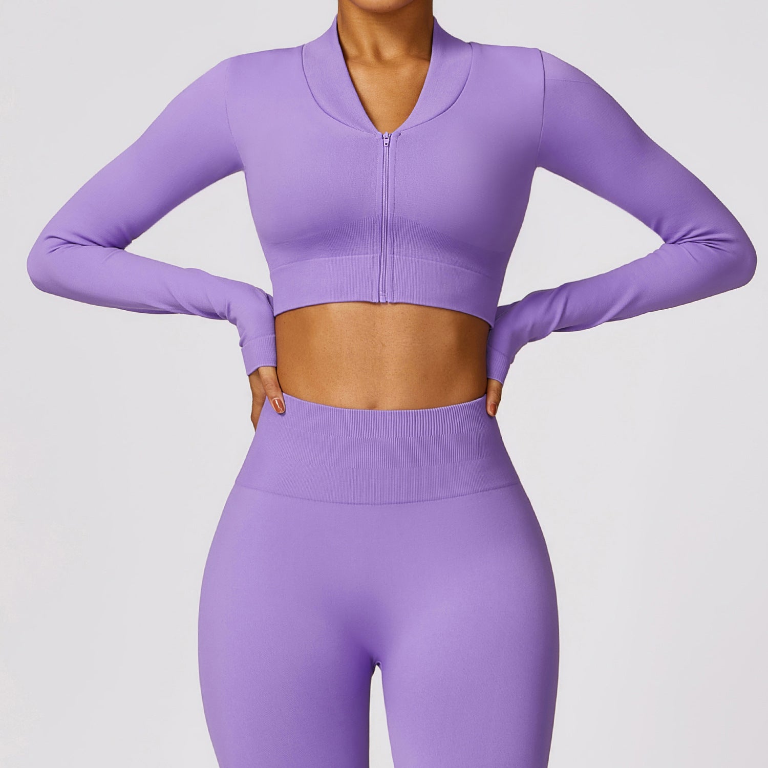 CAMI Purple Leggings - TIYE the coolest sportswear & gym apparel