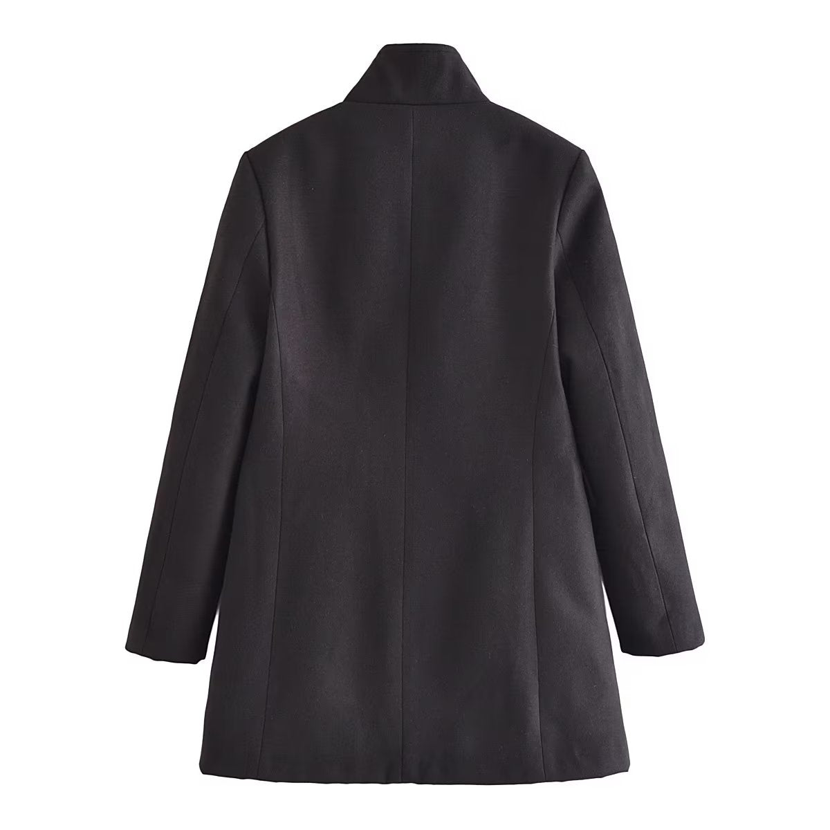 Black Chic Outfits  |  Elegant Black Paris Coat