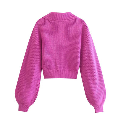 Hot Pink Winter Outfits | Jersey Hot Pink Sweater