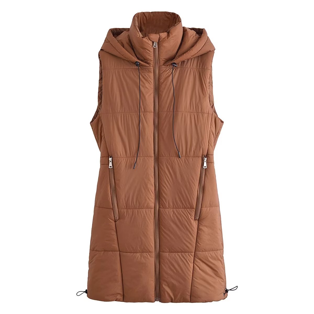 Winter Outfits | Chic Ultra Long Puffer Vest