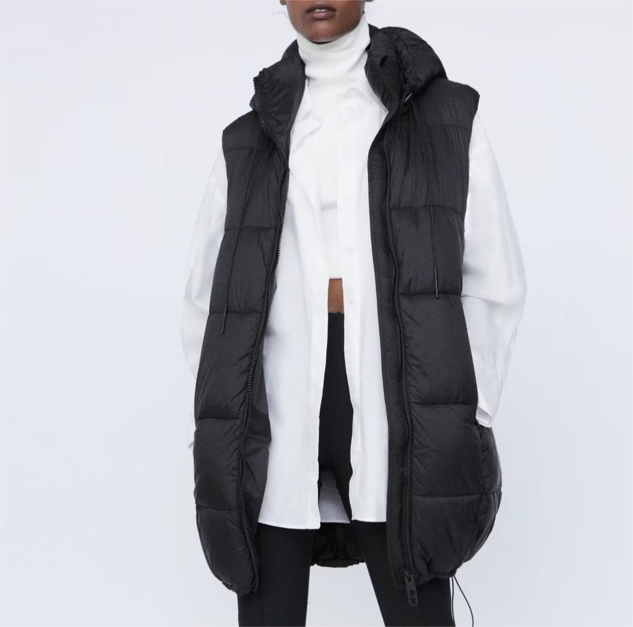 Winter Outfits | Chic Ultra Long Puffer Vest