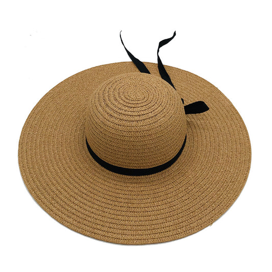 Hats | Aesthetic Bow Large Beach Hat